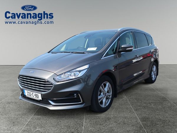 Ford S-Max MPV, Petrol Hybrid, 2023, Grey