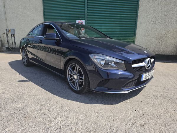 Mercedes-Benz CLA Saloon, Petrol, 2018, Blue