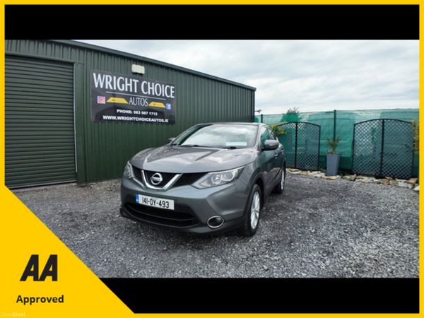 Nissan Qashqai Hatchback, Diesel, 2014, Grey
