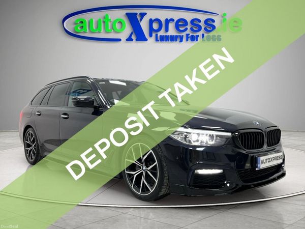 BMW 5-Series Estate, Diesel, 2018, Black