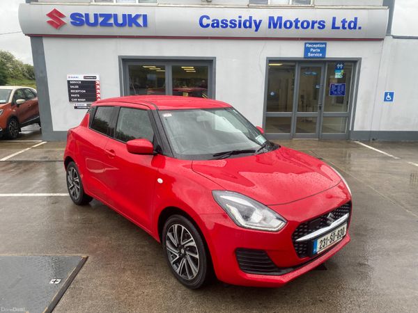 Suzuki Swift Hatchback, Petrol, 2023, Red