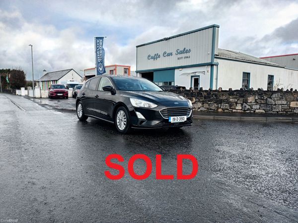 Ford Focus Hatchback, Diesel, 2019, Black
