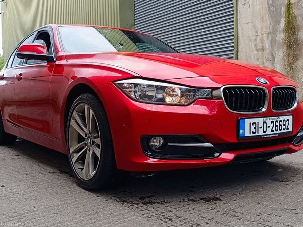 BMW 3-Series Saloon, Diesel, 2013, Red