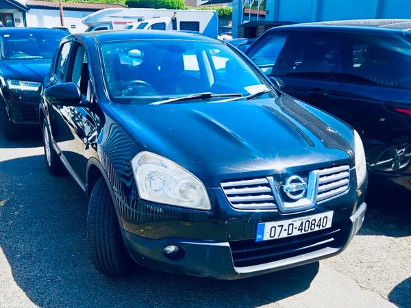 Nissan Qashqai Hatchback, Petrol, 2007, Black