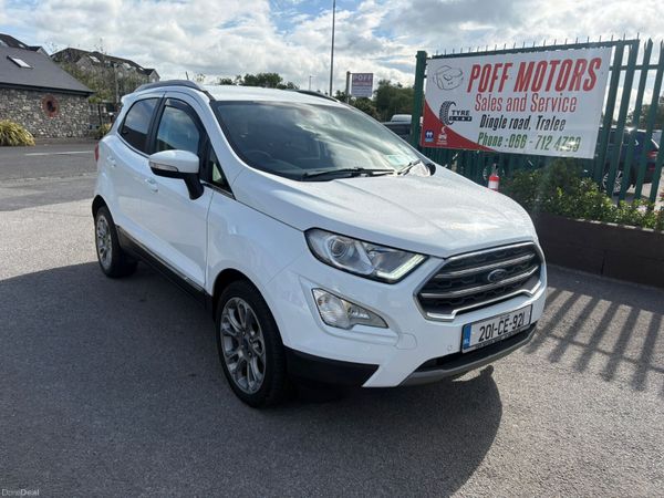 Ford EcoSport SUV, Diesel, 2020, White