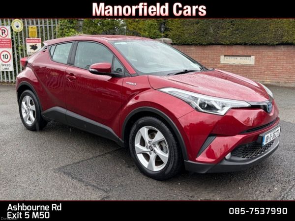 Toyota C-HR SUV, Petrol Hybrid, 2018, Red