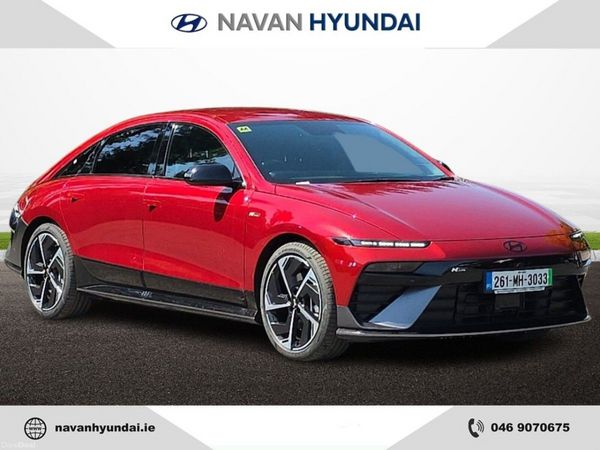 Hyundai IONIQ 6 Saloon, Electric, 2026, Red