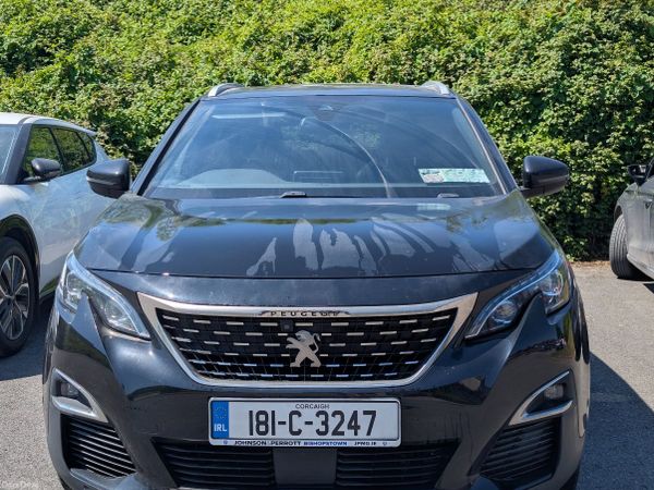 Peugeot 3008 MPV, Petrol, 2018, Black