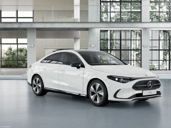 Mercedes-Benz CLA Coupe, Petrol Hybrid, 2026, White