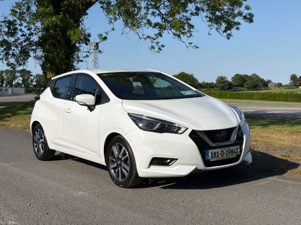 Nissan Micra Hatchback, Petrol, 2018, White