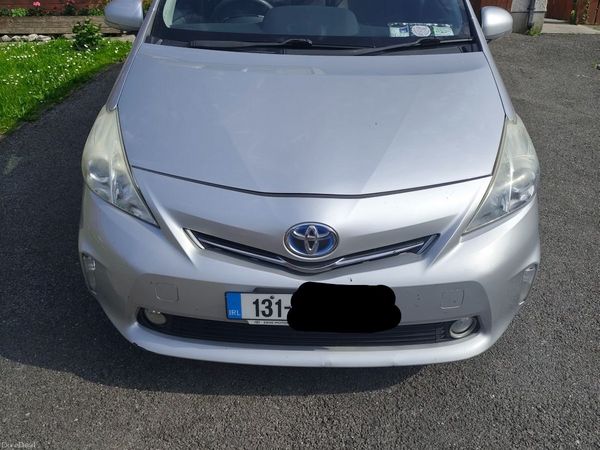Toyota Prius MPV, Petrol Hybrid, 2013, Silver