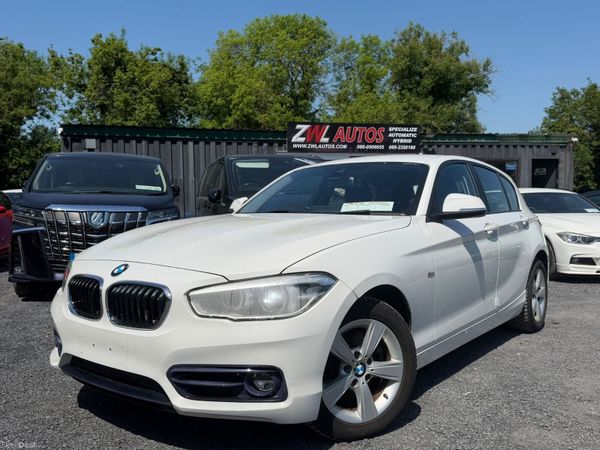 BMW 1-Series Hatchback, Diesel, 2016, White