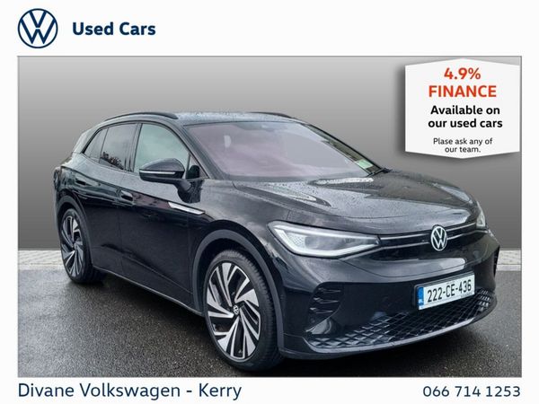 Volkswagen ID.4 Hatchback, Electric, 2022, Black