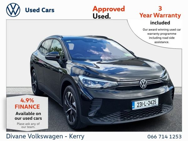 Volkswagen ID.4 SUV, Electric, 2023, Black