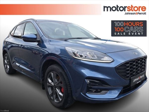 Ford Kuga SUV, Petrol Plug-in Hybrid, 2024, Blue