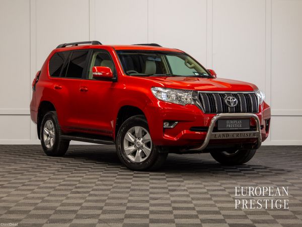 Toyota Land Cruiser SUV, Diesel, 2018, Red