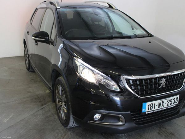 Peugeot 2008 Estate, Petrol, 2018, Black