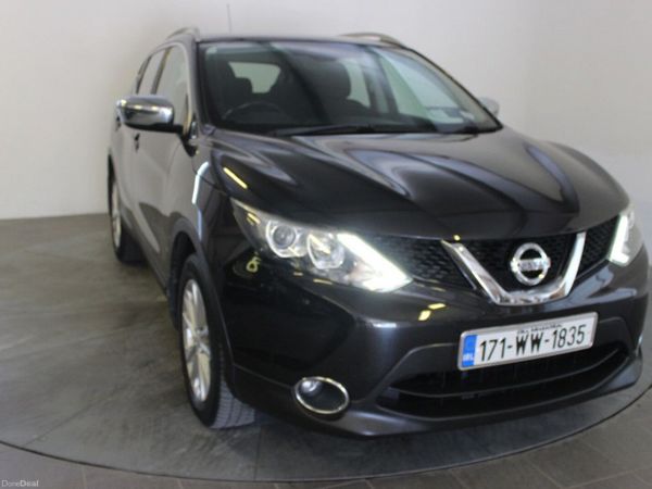 Nissan Qashqai SUV, Diesel, 2017, Black