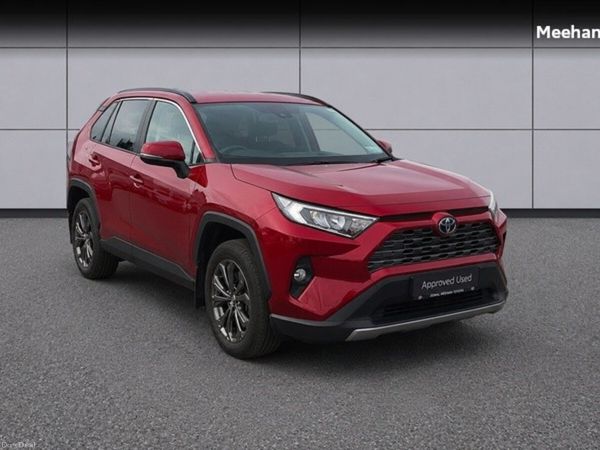 Toyota RAV4 SUV, Petrol Hybrid, 2023, Red