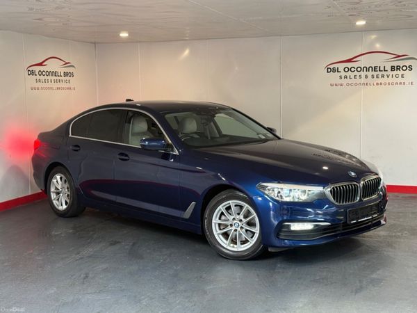 BMW 5-Series Saloon, Diesel, 2020, Blue