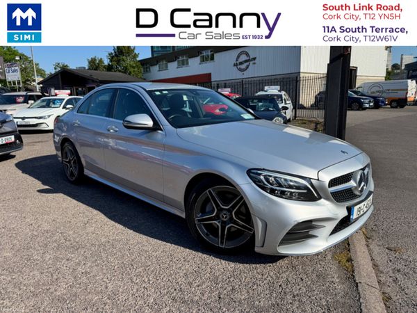 Mercedes-Benz C-Class Saloon, Petrol Hybrid, 2019, Grey