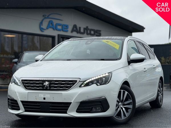 Peugeot 308 Estate, Diesel, 2019, White
