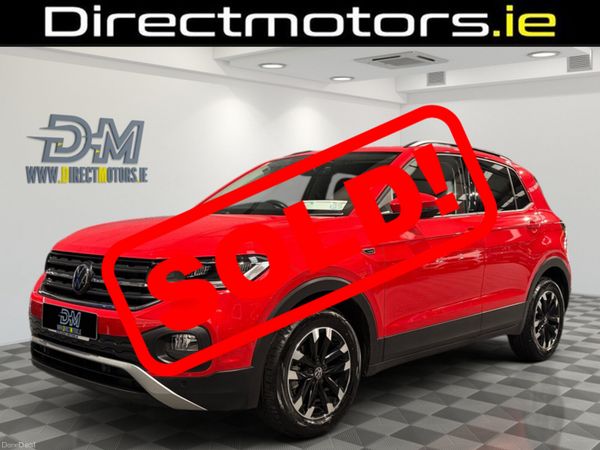 Volkswagen T-Cross Estate, Petrol, 2021, Red