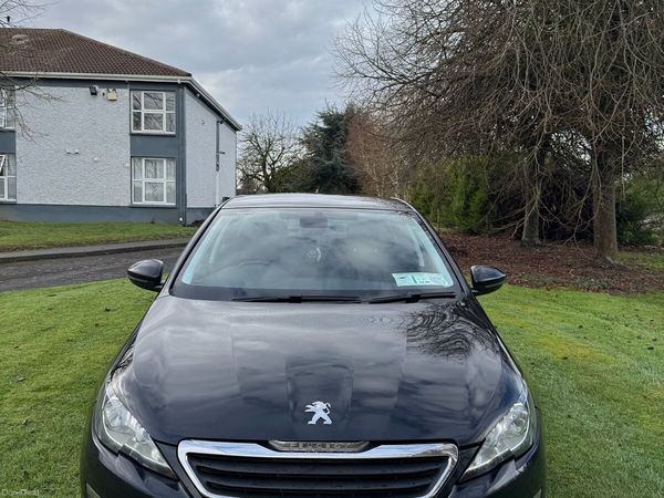 Peugeot 308 Hatchback, Diesel, 2015, Black