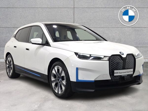 BMW iX SUV, Electric, 2022, White