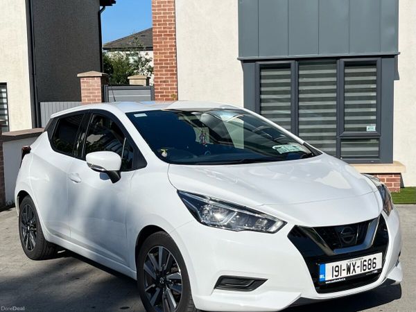 Nissan Micra Hatchback, Petrol, 2019, White