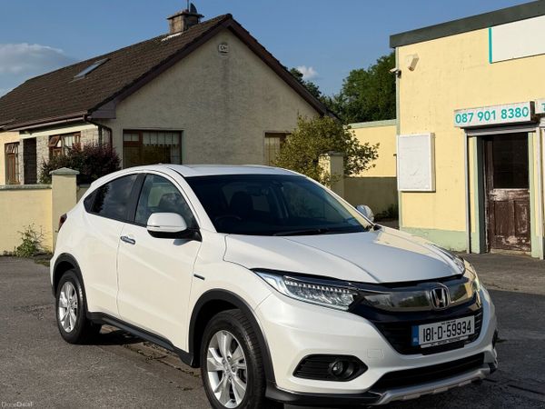 Honda Vezel Estate, Petrol Hybrid, 2018, White