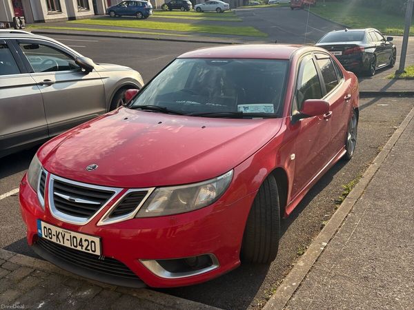 Saab 9-3 Saloon, Diesel, 2008, Red