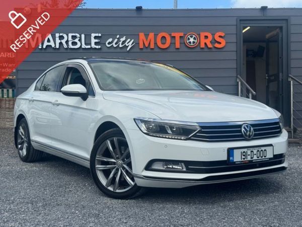 Volkswagen Passat Saloon, Diesel, 2019, White