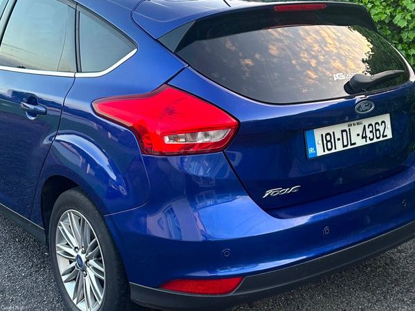 Ford Focus Hatchback, Diesel, 2018, Blue