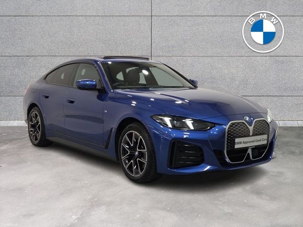 BMW i4 Saloon, Electric, 2025, Blue