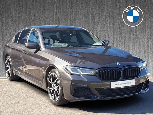 BMW 5-Series Saloon, Petrol Plug-in Hybrid, 2023, Grey