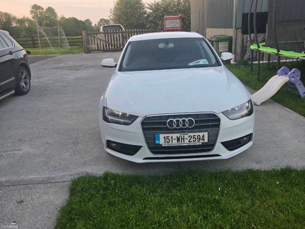 Audi A4 Saloon, Diesel, 2015, White