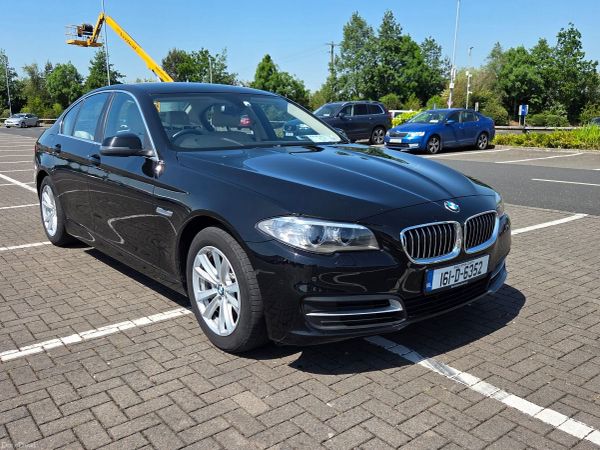 BMW 5-Series Saloon, Diesel, 2016, Black