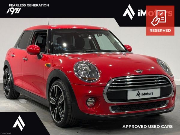 Mini One Hatchback, Petrol, 2019, Red