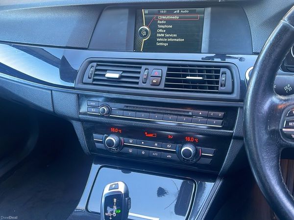 BMW 5-Series Saloon, Diesel, 2011, Black