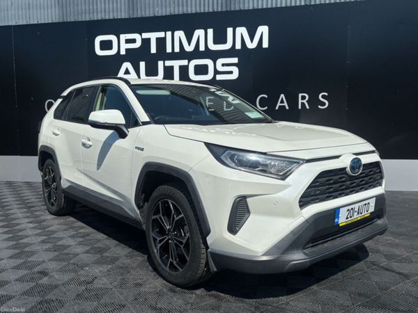 Toyota RAV4 SUV, Petrol Hybrid, 2020, White