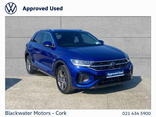 Volkswagen T-Roc SUV, Petrol, 2023, Blue
