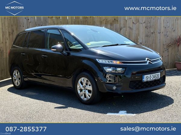Citroen Grand C4 Picasso MPV, Diesel, 2015, Black