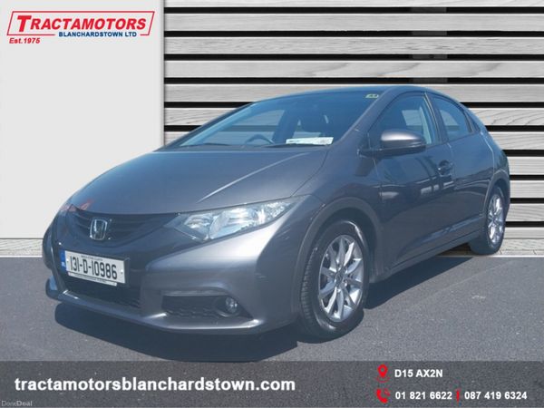 Honda Civic Hatchback, Petrol, 2013, Grey