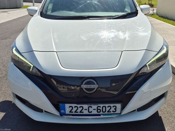 Nissan Leaf Hatchback, Electric, 2022, White