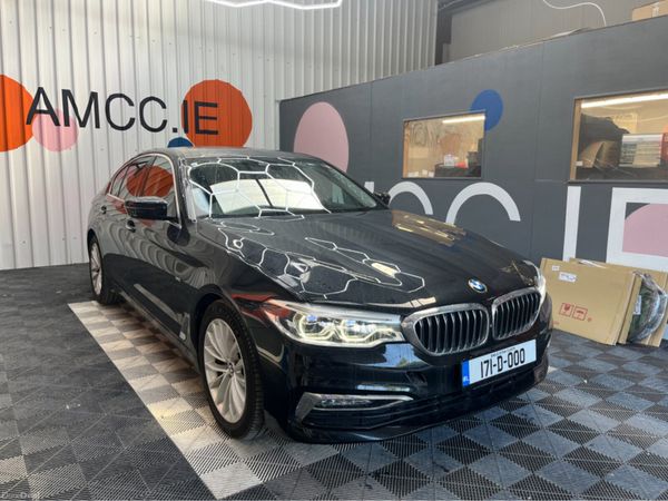 BMW 5-Series Saloon, Diesel, 2017, Black