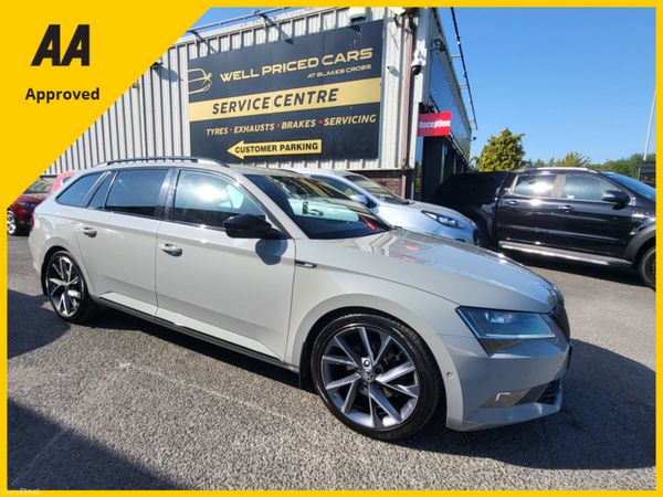 Skoda Superb Estate, Diesel, 2019, Grey