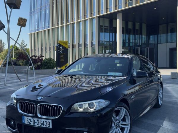 BMW 5-Series Saloon, Diesel, 2015, Black