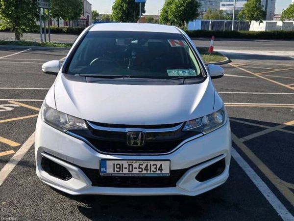 Honda Fit Hatchback, Petrol Hybrid, 2019, White