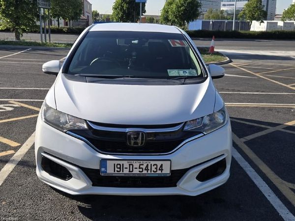 Honda Fit Hatchback, Petrol Hybrid, 2019, White